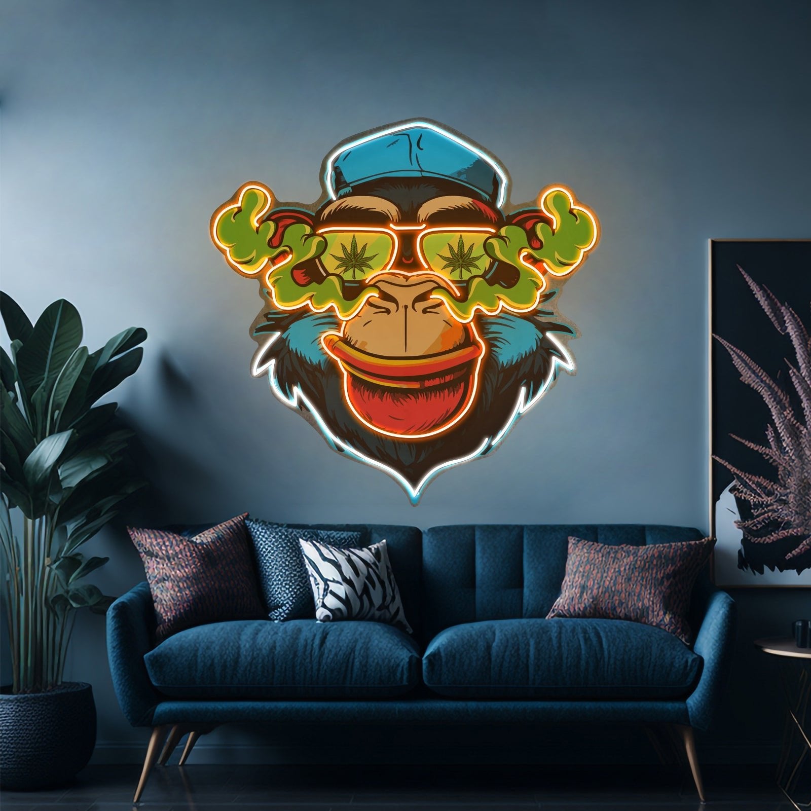 Flamboyant Monkey Led Neon Sign Light Custom Led Signs - Shineneon