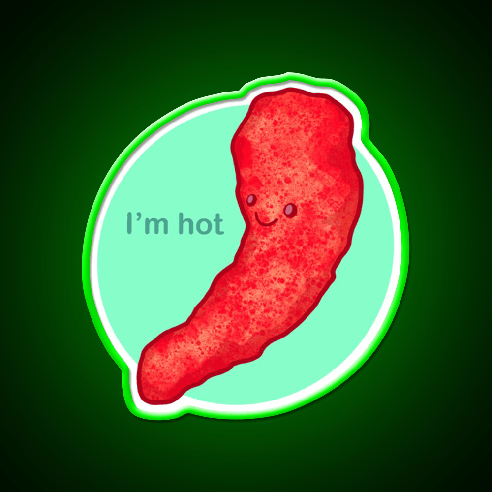 Flamin Hot Snack Food Led Neon Sign Rgb Color - Shineneon