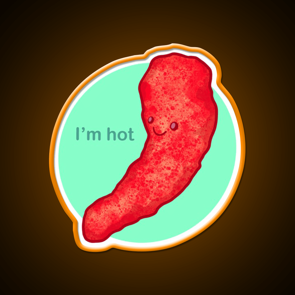 Flamin Hot Snack Food Led Neon Sign Rgb Color - Shineneon
