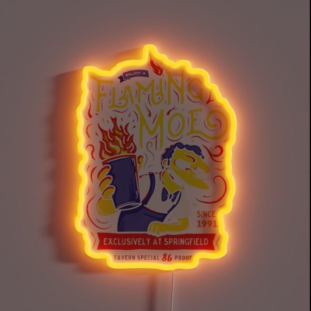 Flaming Classic Drink Rgb Led Neon Sign - Shineneon