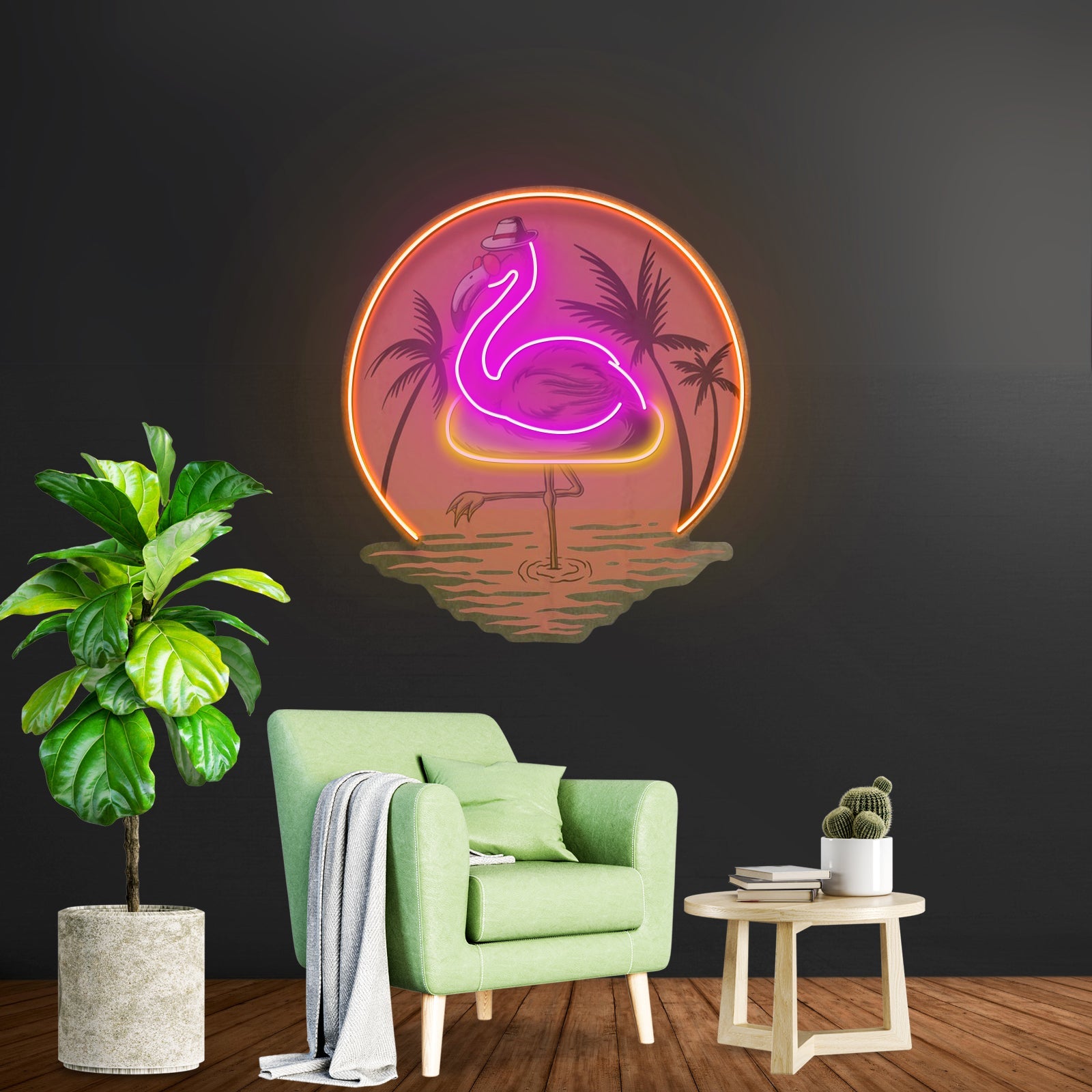 Flaming Summer Led Neon Sign Light Custom Led Signs - Shineneon