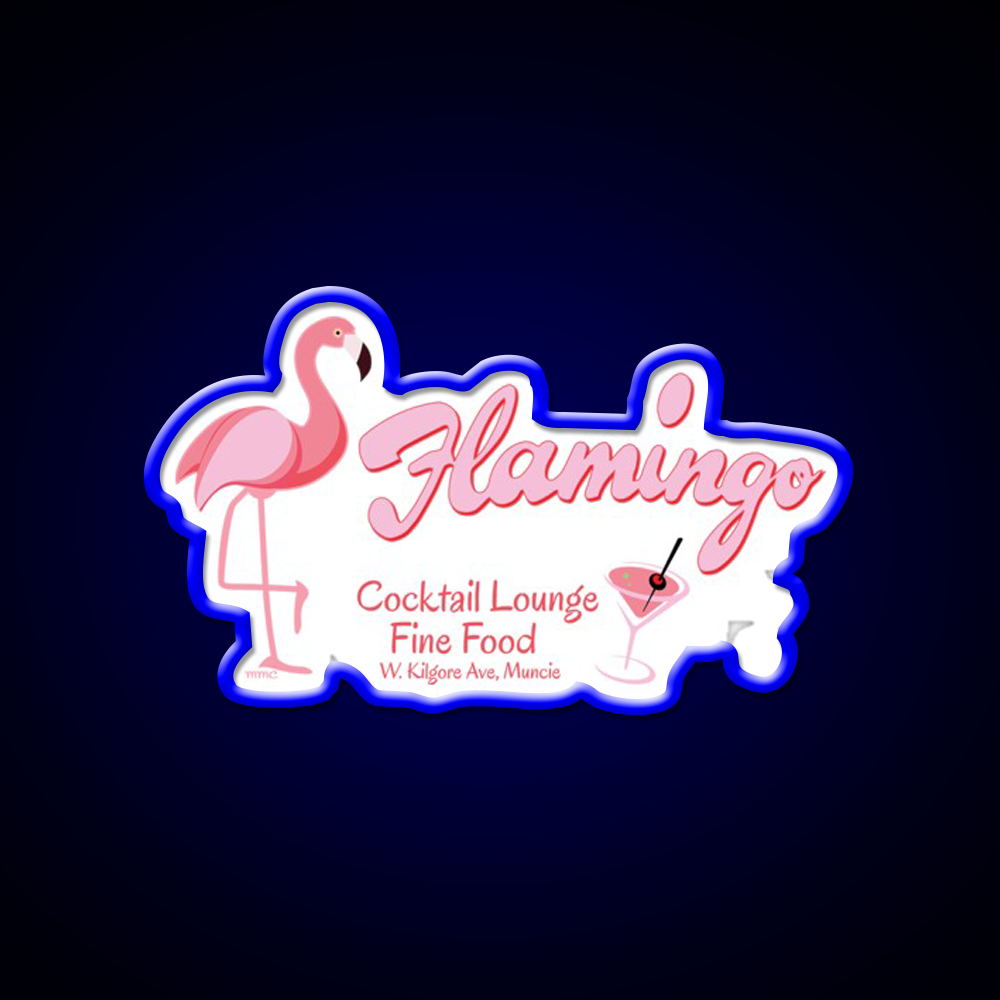 Flamingo Cocktail Lounge Cocktail Bar Decor Led Neon Sign Rgb Color - LED neon sign view 5