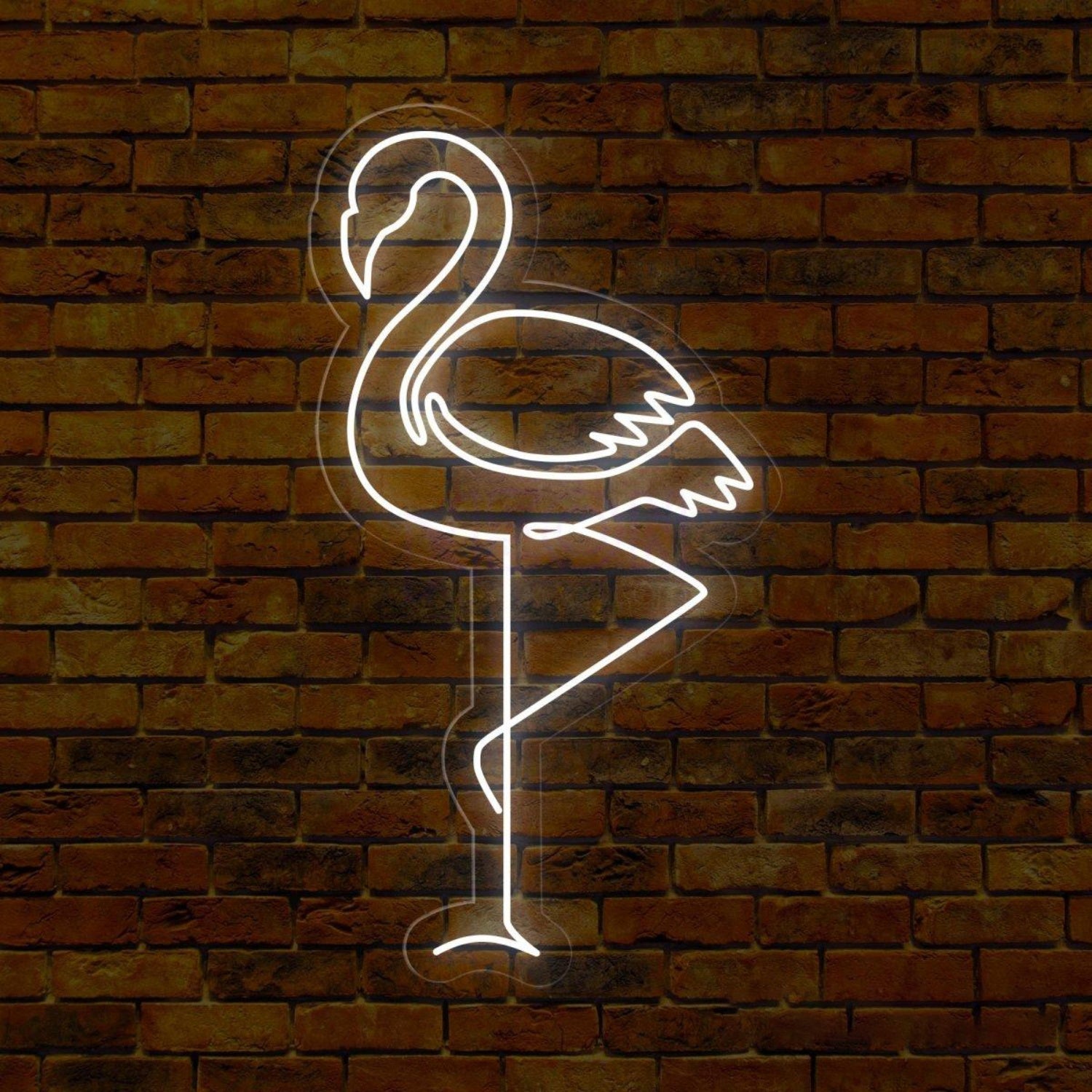 Flamingo Red Led Neon Sign For Bar Restaurant Wall Decor | Shineneon