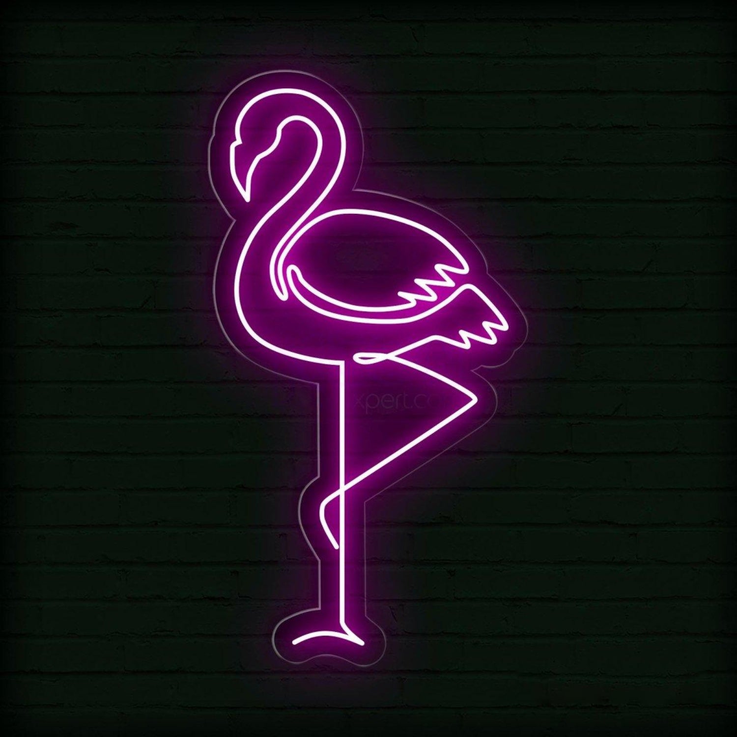 Flamingo Red Led Neon Sign For Bar Restaurant Wall Decor | Shineneon