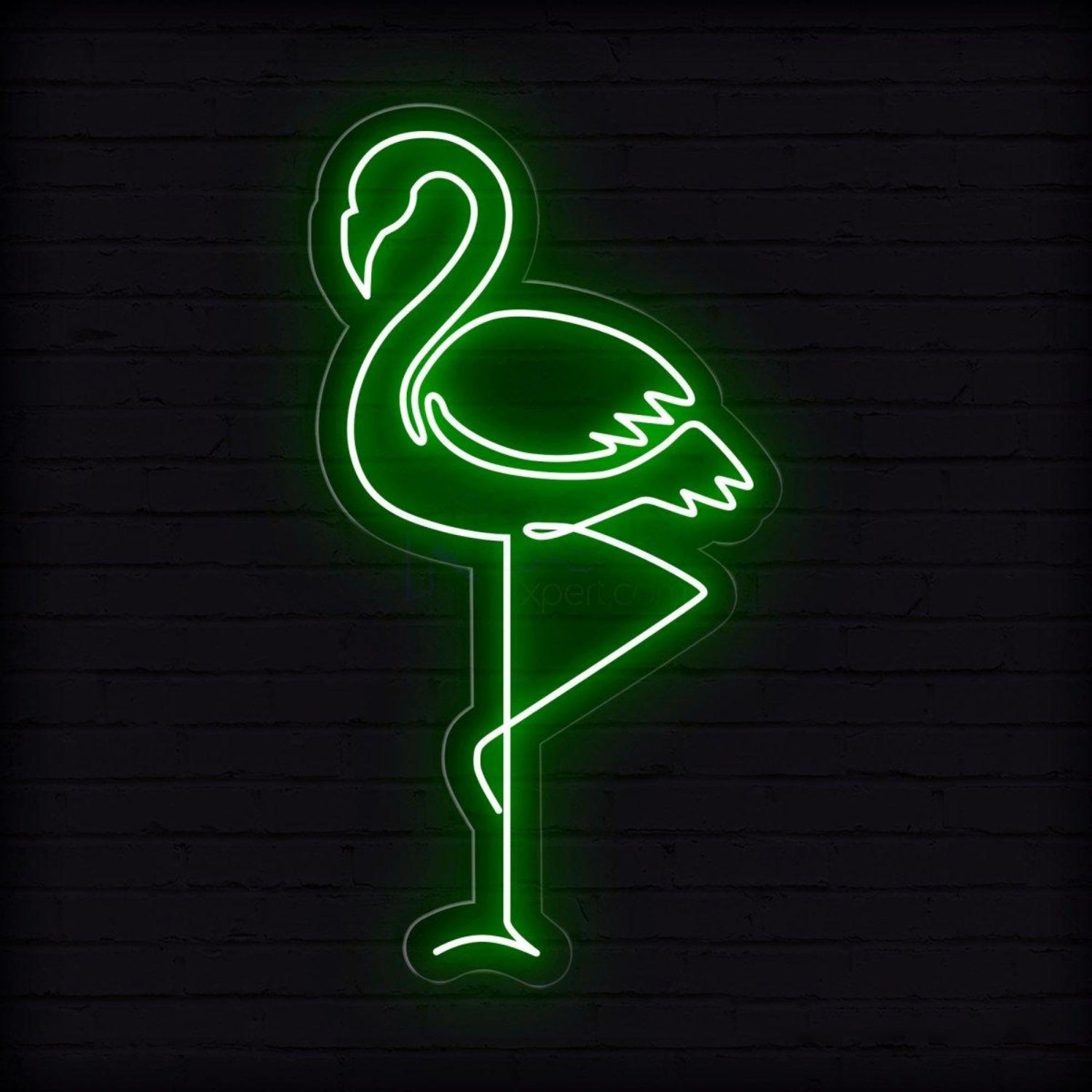 Flamingo Red Led Neon Sign For Bar Restaurant Wall Decor | Shineneon