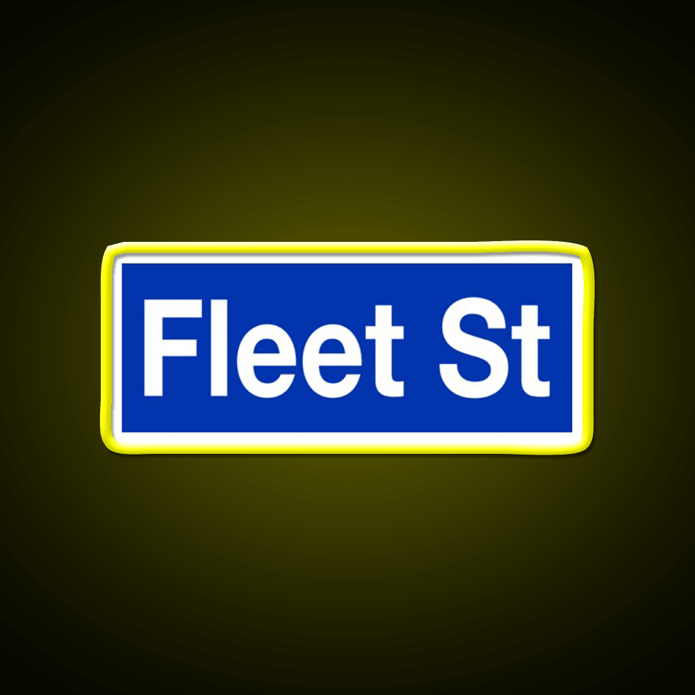 Fleet Street Sweeney Todd Blue Barber Shop Haircut Led Neon Sign - Shineneon