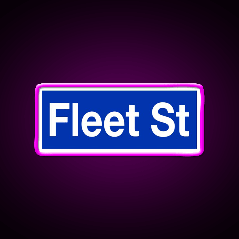 Fleet Street Sweeney Todd Blue Barber Shop Haircut Led Neon Sign - Shineneon