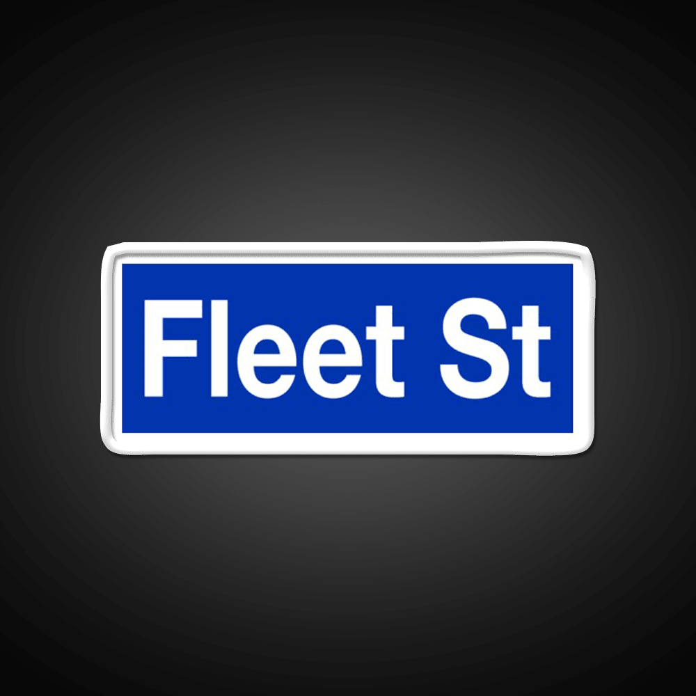 Fleet Street Sweeney Todd Blue Barber Shop Haircut Led Neon Sign - Shineneon