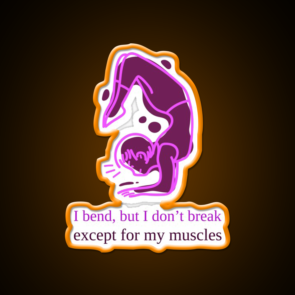 Flexible Yoga Led Neon Sign For Wellness Space Rgb Color