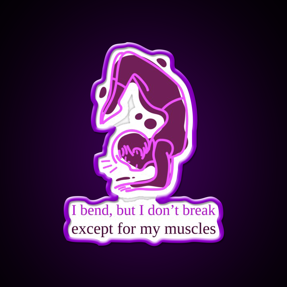 Flexible Yoga Led Neon Sign For Wellness Space Rgb Color