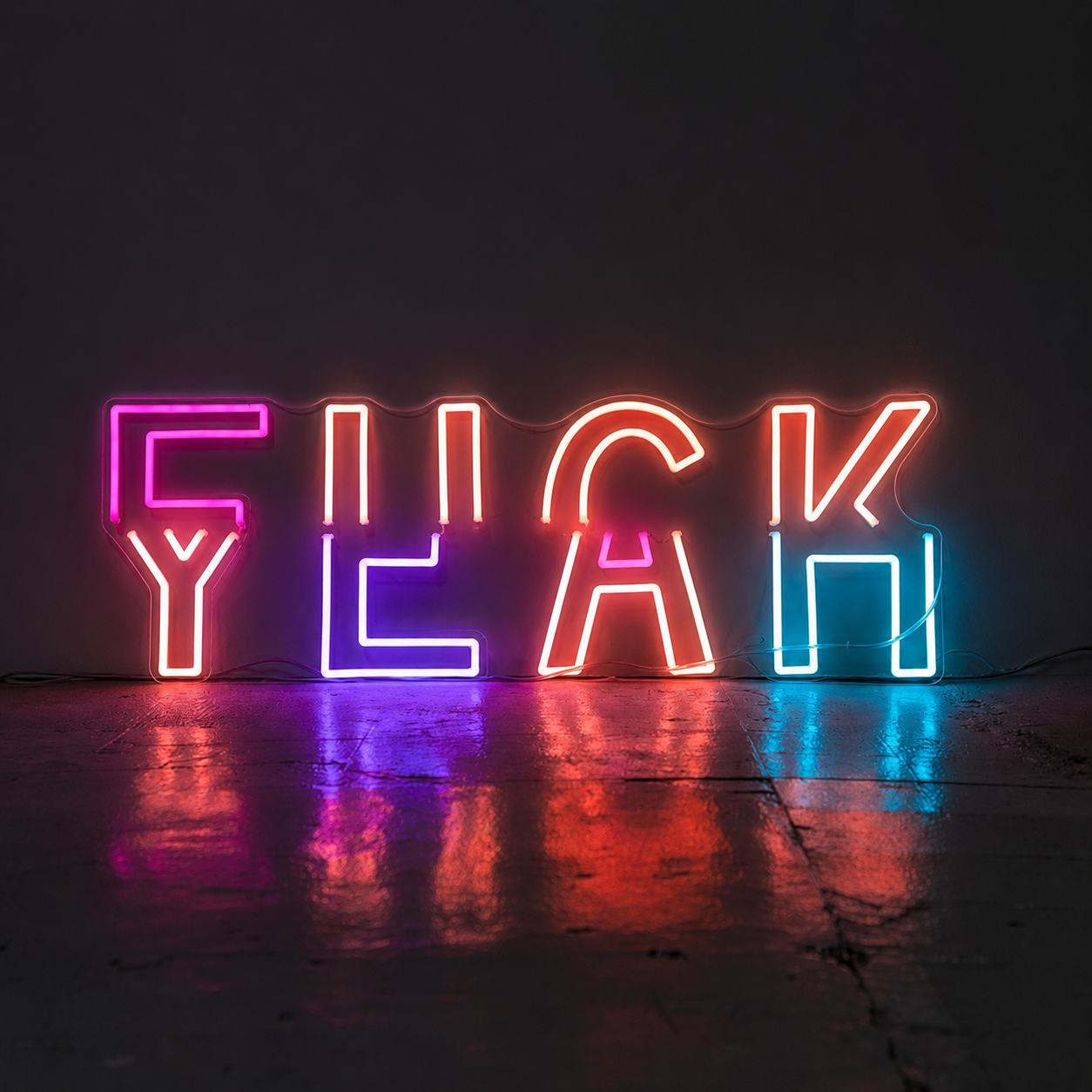 Flick Yeah Is LED Neon Sign - 01 Original Product Image