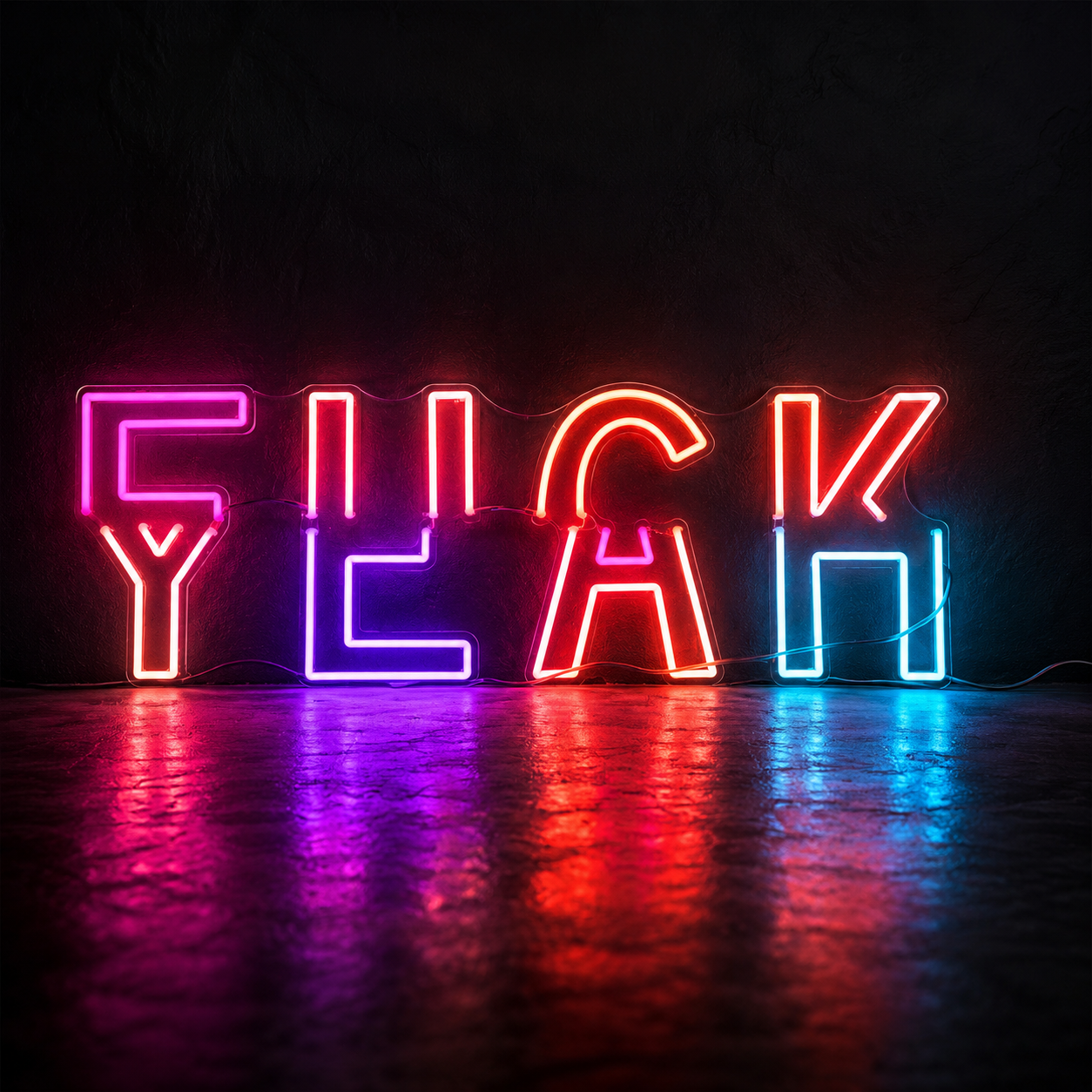 Flick Yeah Is LED Neon Sign - 02 High-Converting Product Image