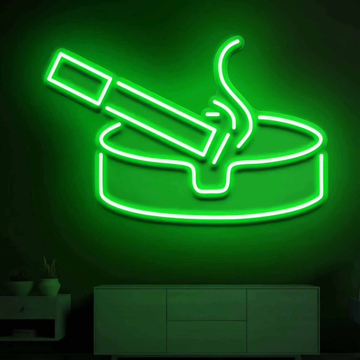 Flicking Ash Led Neon Sign | Shineneon