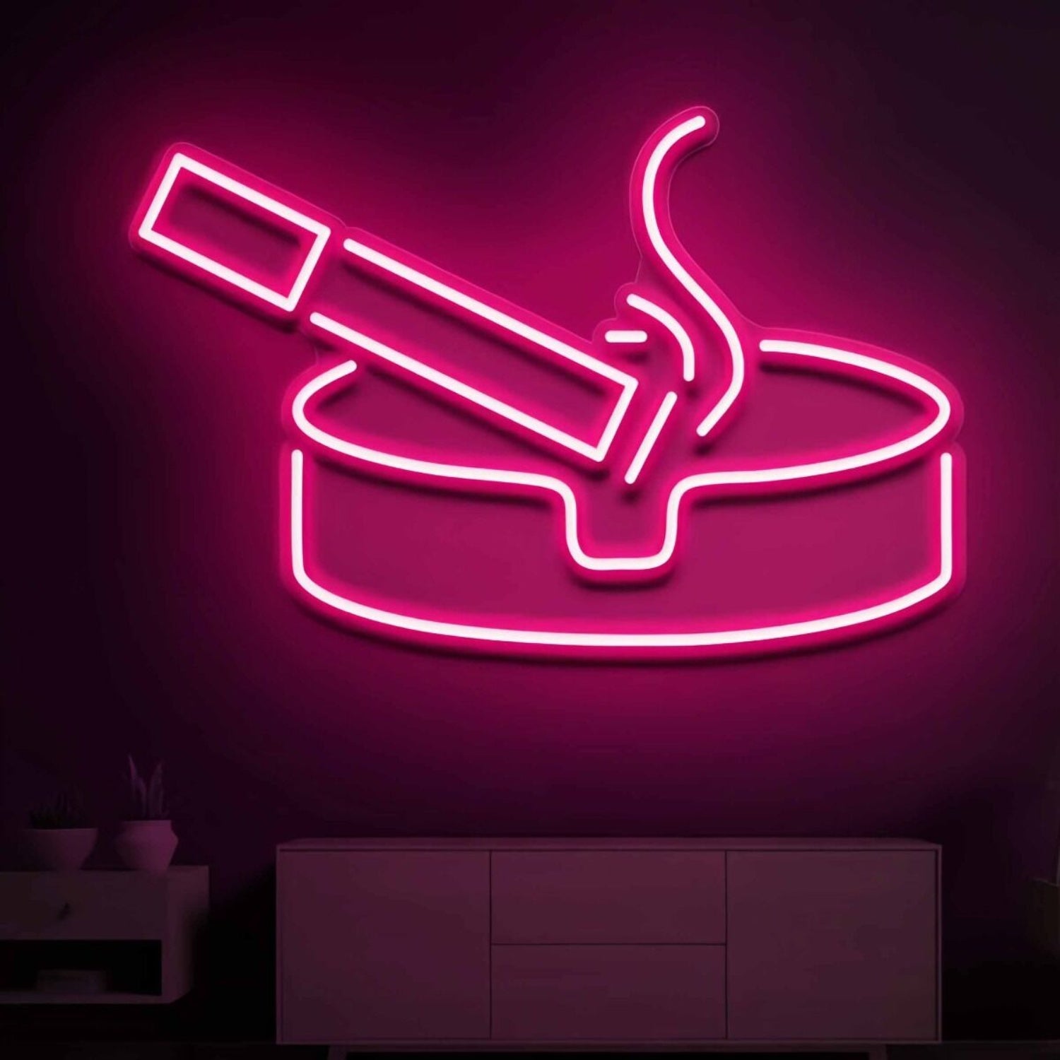 Flicking Ash Led Neon Sign | Shineneon