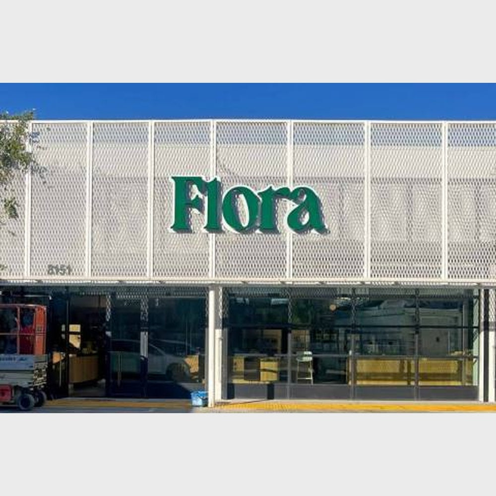 Flora 3D Frontlit Channel Letters Led Light Sign