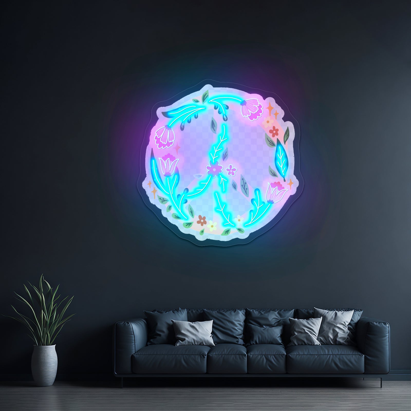 Flour Bread Vzla Artwork Personalized Light Up Sign