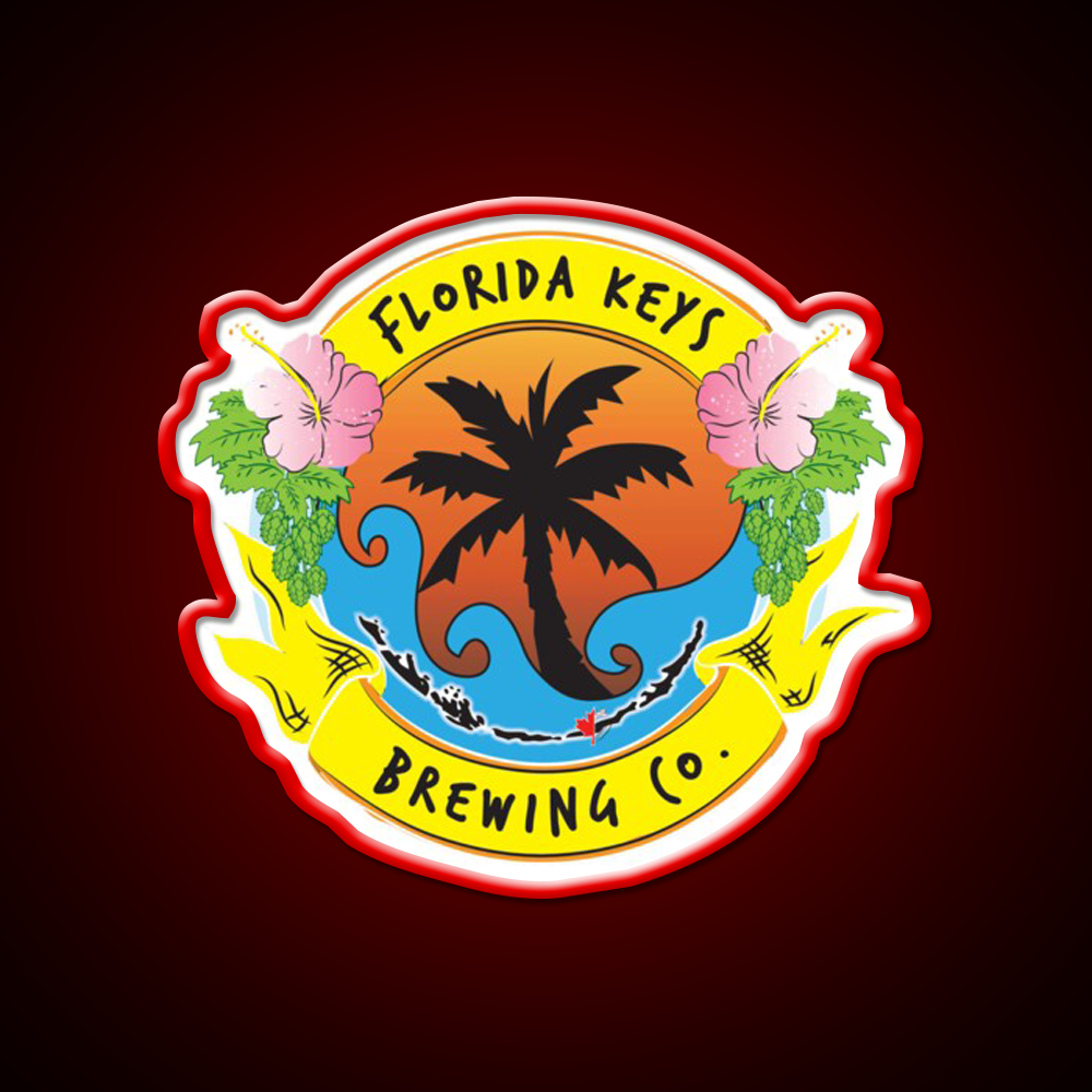 Florida Keys Brewing Company Beer Bar Decor Led Neon Sign Rgb Color - LED neon sign view 10