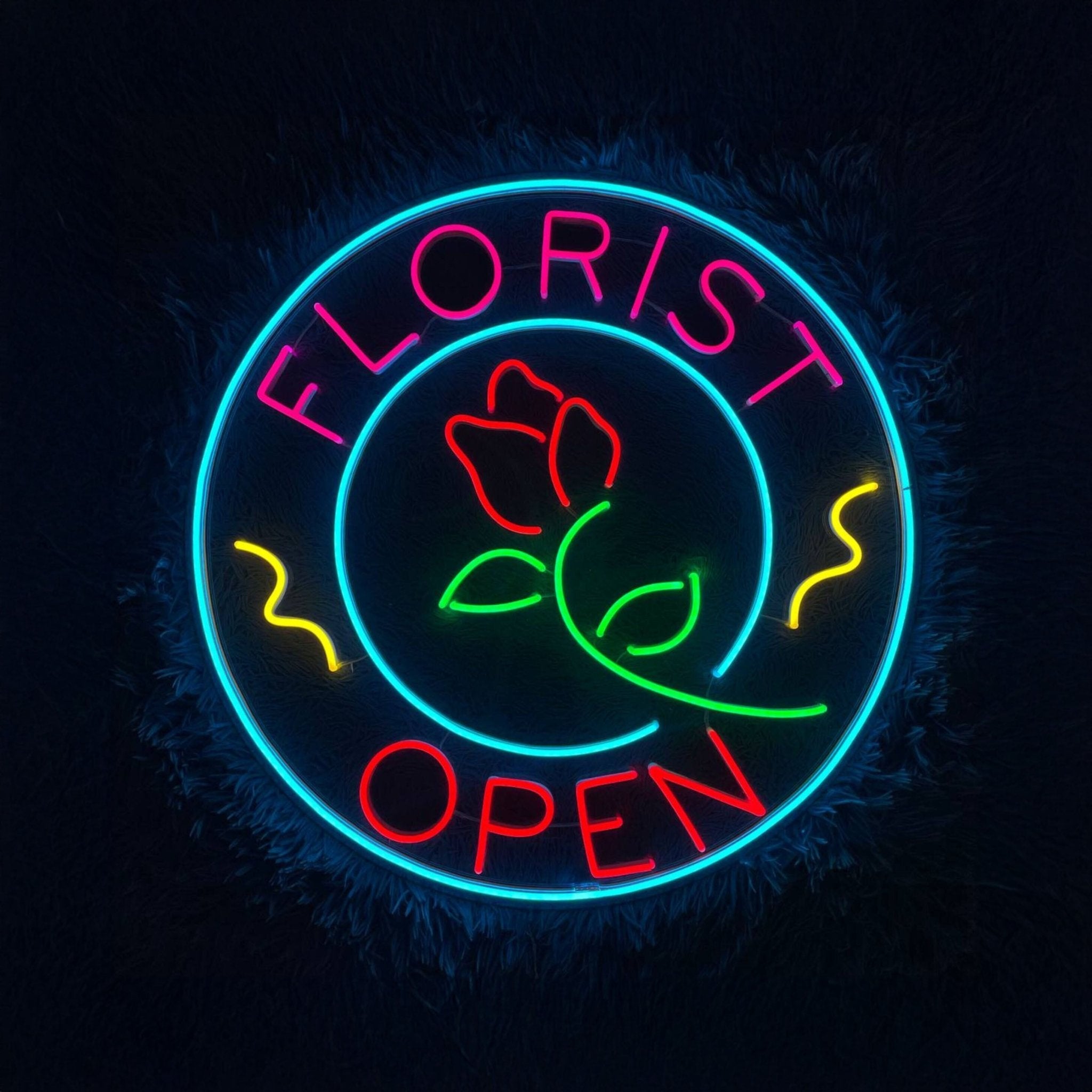 Florist Open Neon Sign - Shineneon