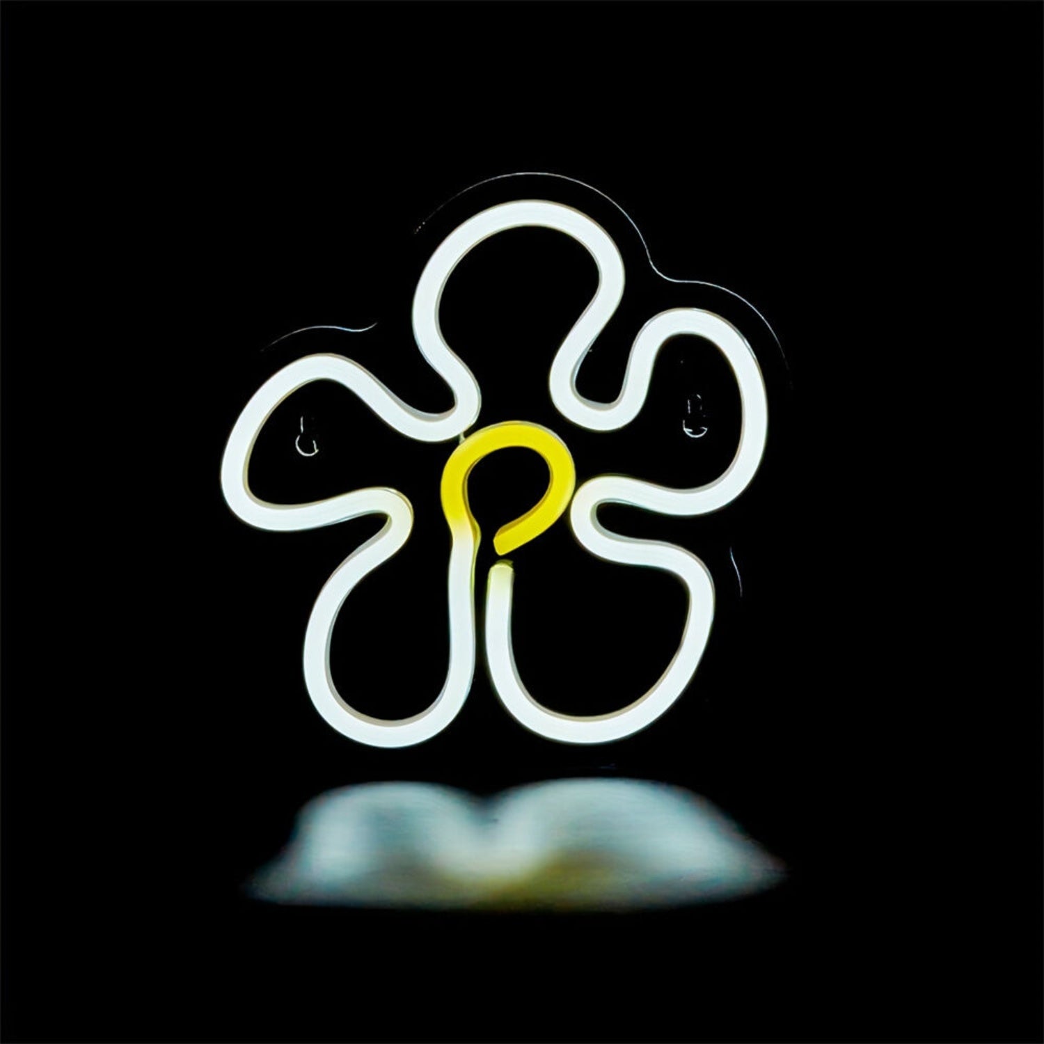 Flower Back Panel Led Neon Light For Weddings Home Decor - Shineneon