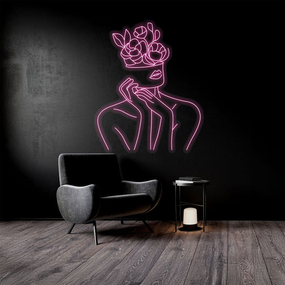 Flower Head Neon Signs | Shineneon