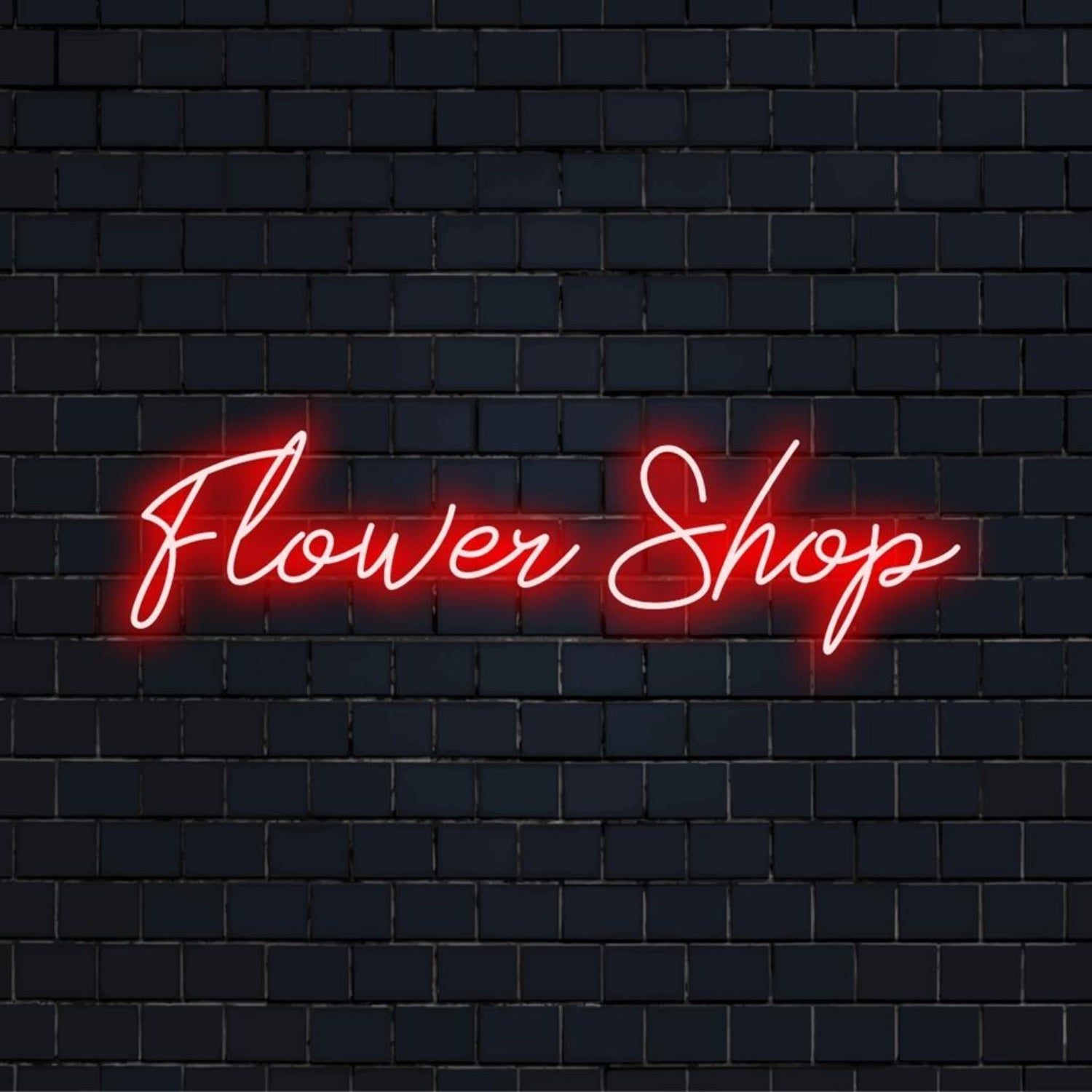 Flower Shop Red Led Neon Sign For Floral Boutique Wall Decor | Shineneon