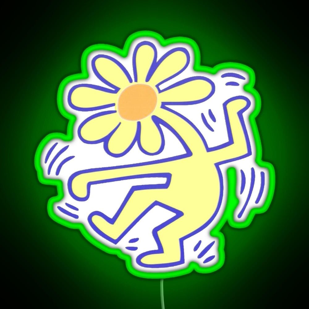 Flowerhead Rgb Neon Sign - Shineneon