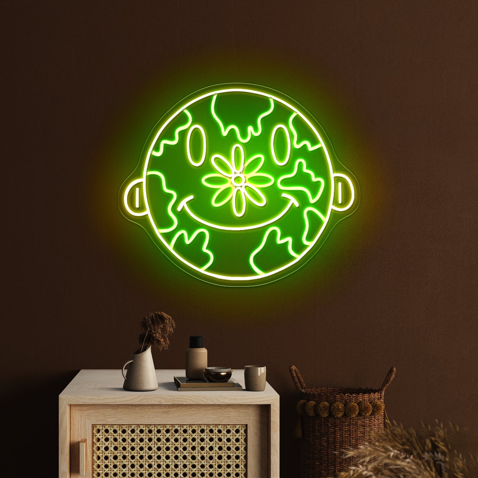 Flowernose By Vic Garcia Led Neon Sign Aesthetic Decor - Shineneon