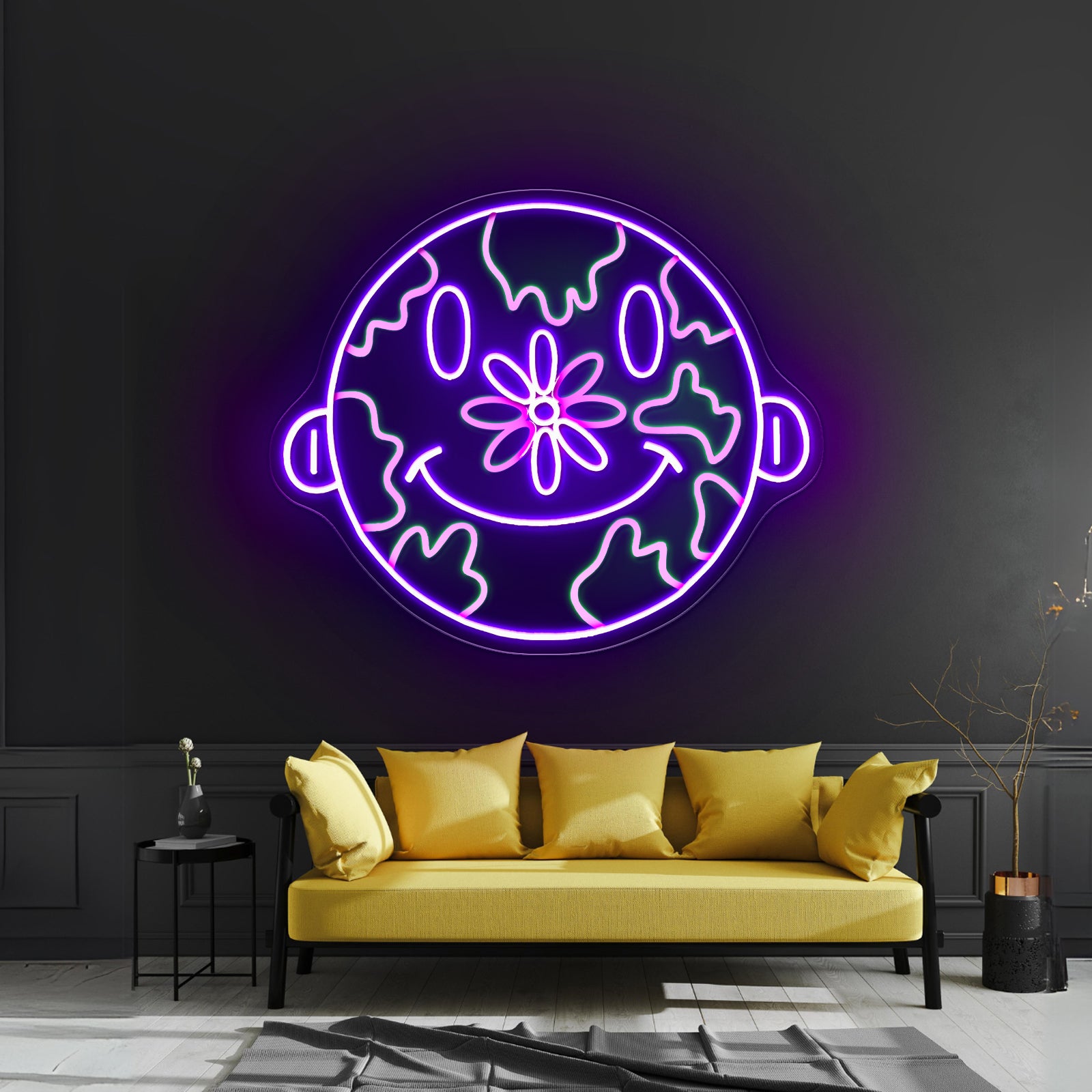 Flowernose By Vic Garcia Led Neon Sign Aesthetic Decor