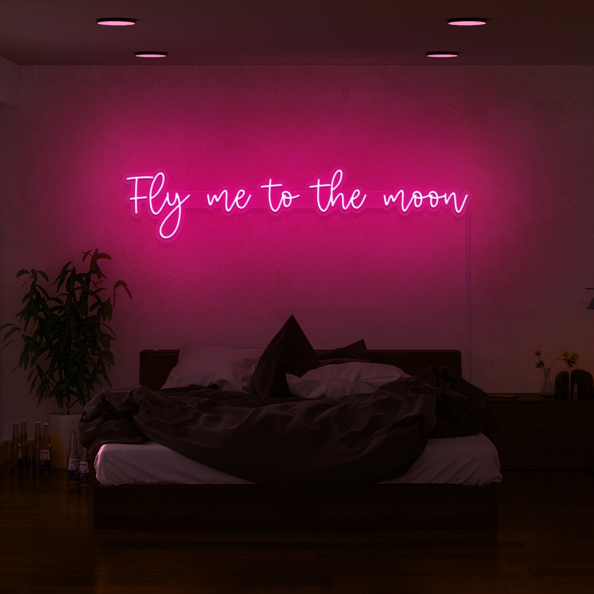 Fly Me To The Moon Led Neon Sign | Shineneon