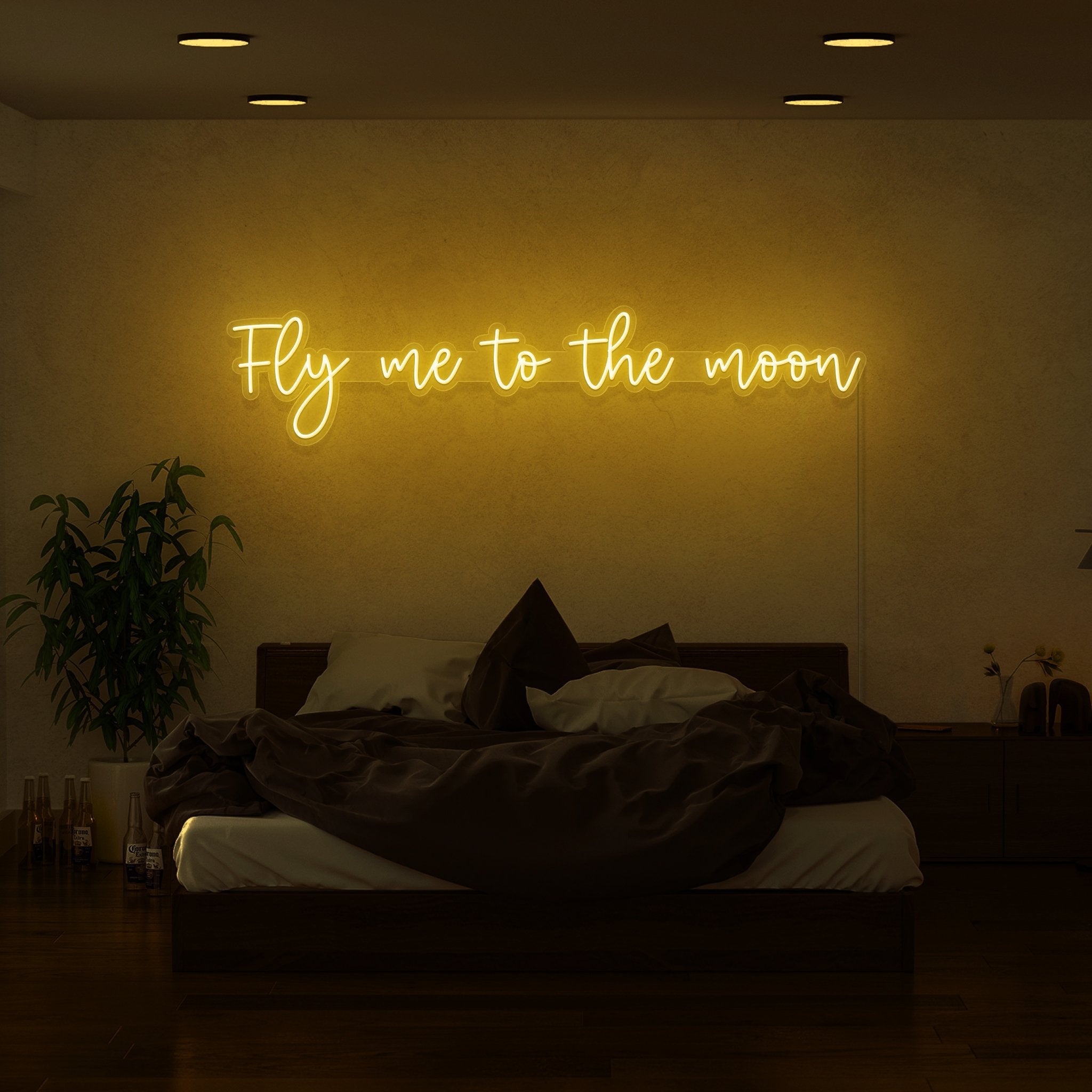 Fly Me To The Moon Led Neon Sign | Shineneon