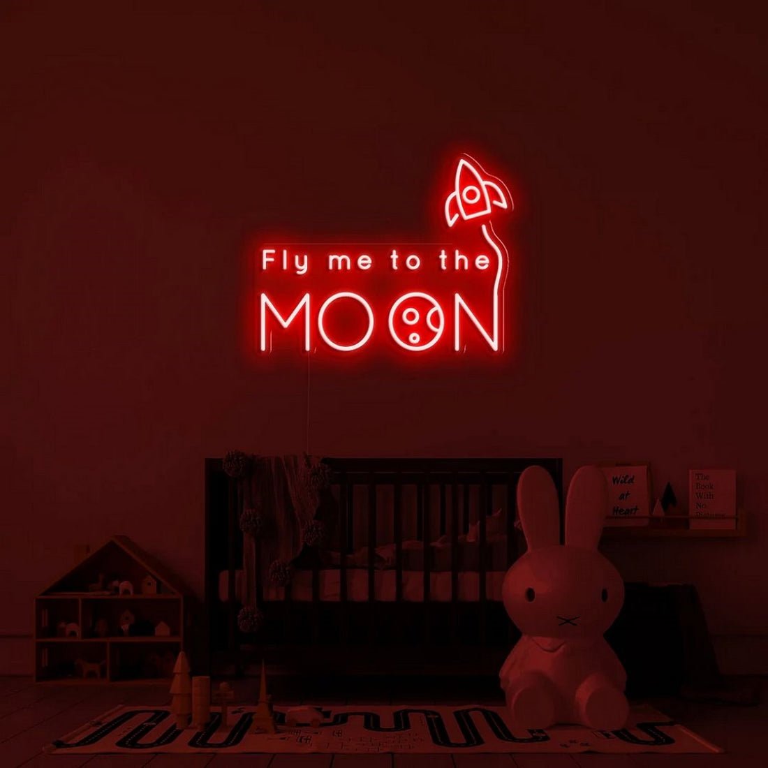Fly Me To The Moon Led Sign Business Neon Sign - Shineneon
