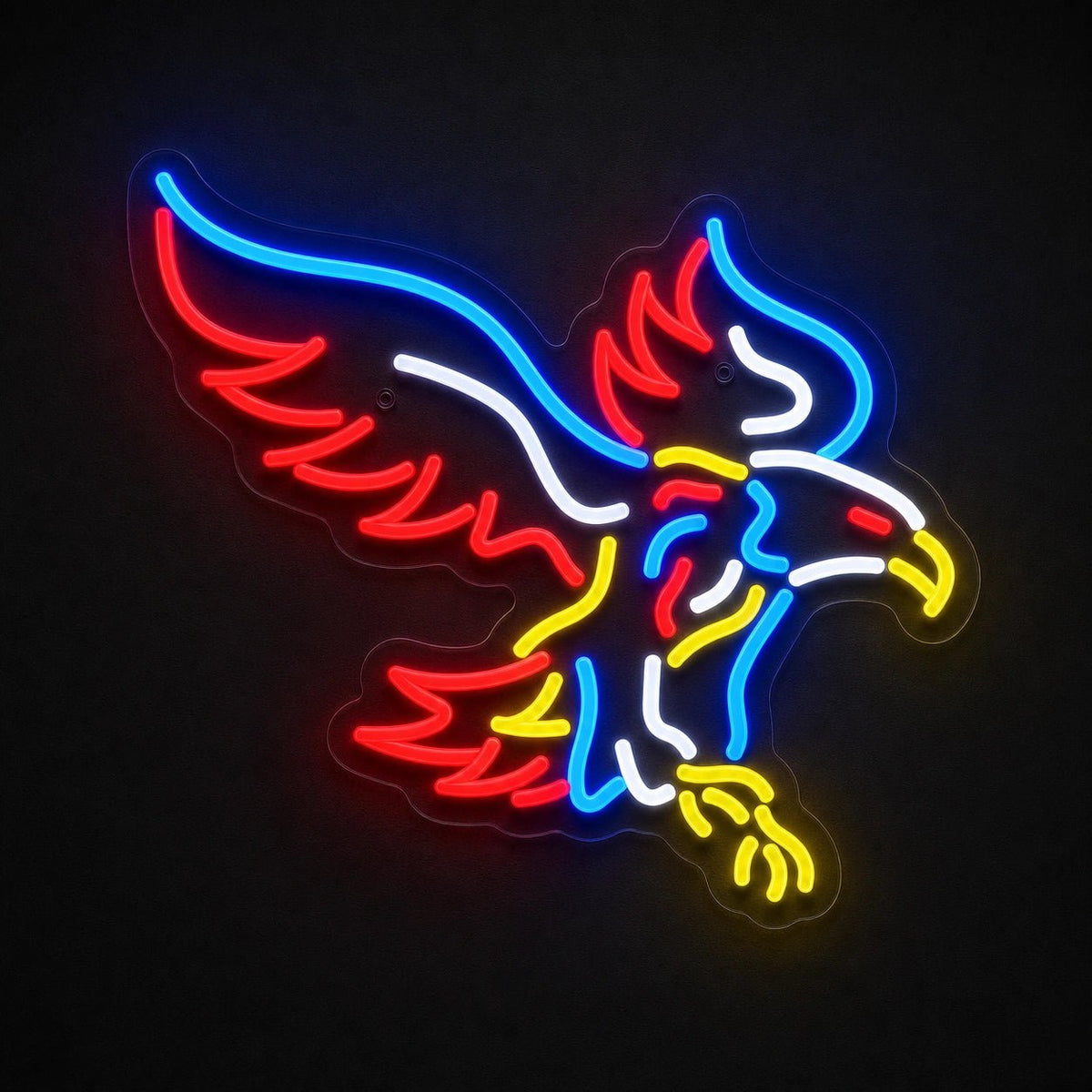 Flying Eagle With Talons LED Neon Sign Man Cave Neon Sign - Shineneon