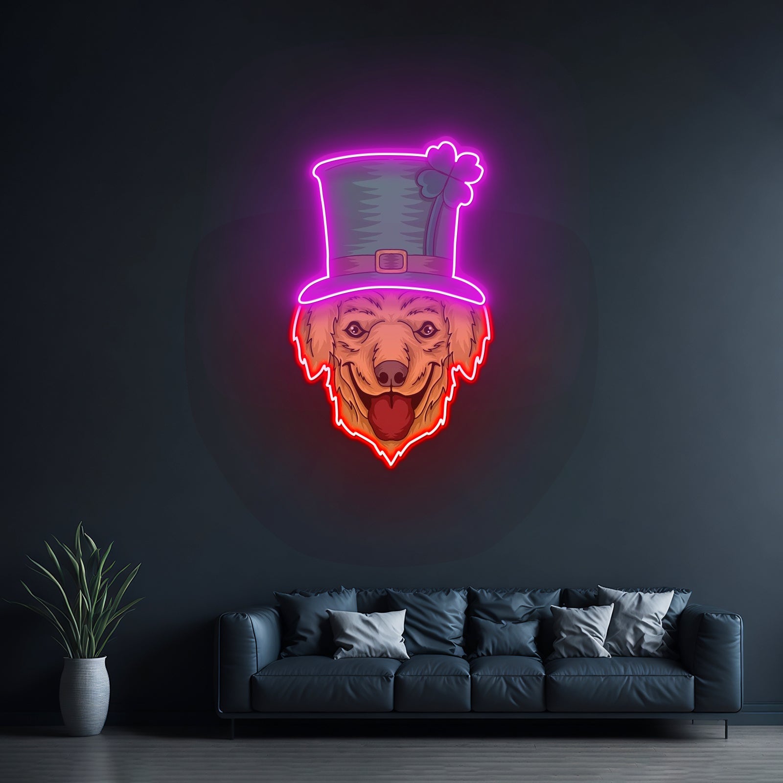 Flying Fried Chicken Led Neon Sign Light Custom Led Signs - Shineneon