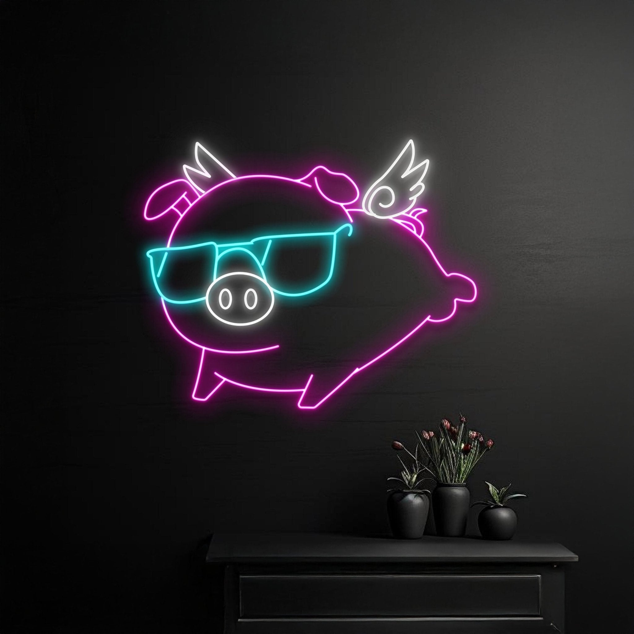 Flying Pig Led Neon Sign - Shineneon