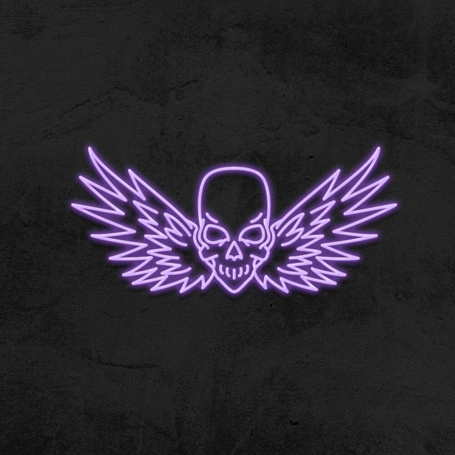 Flying Skull Neon Sign | Shineneon