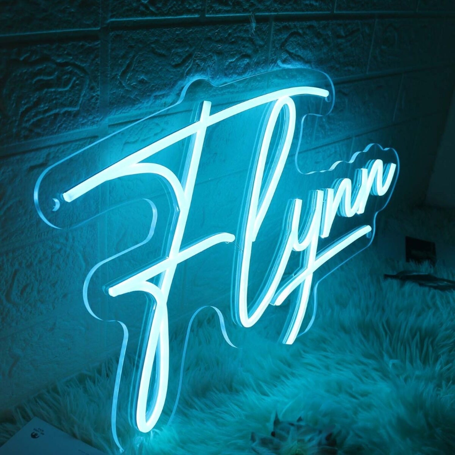 Flynn Blue Led Neon Sign - Shineneon