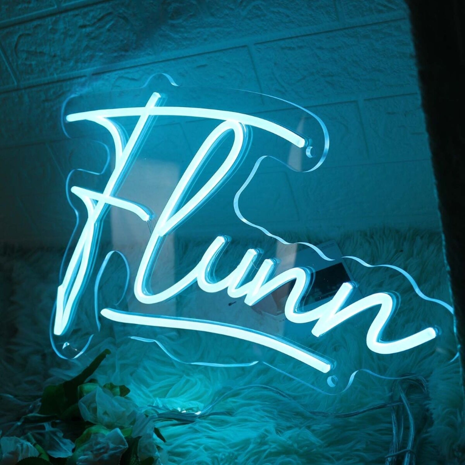 Flynn Blue Led Neon Sign - Shineneon
