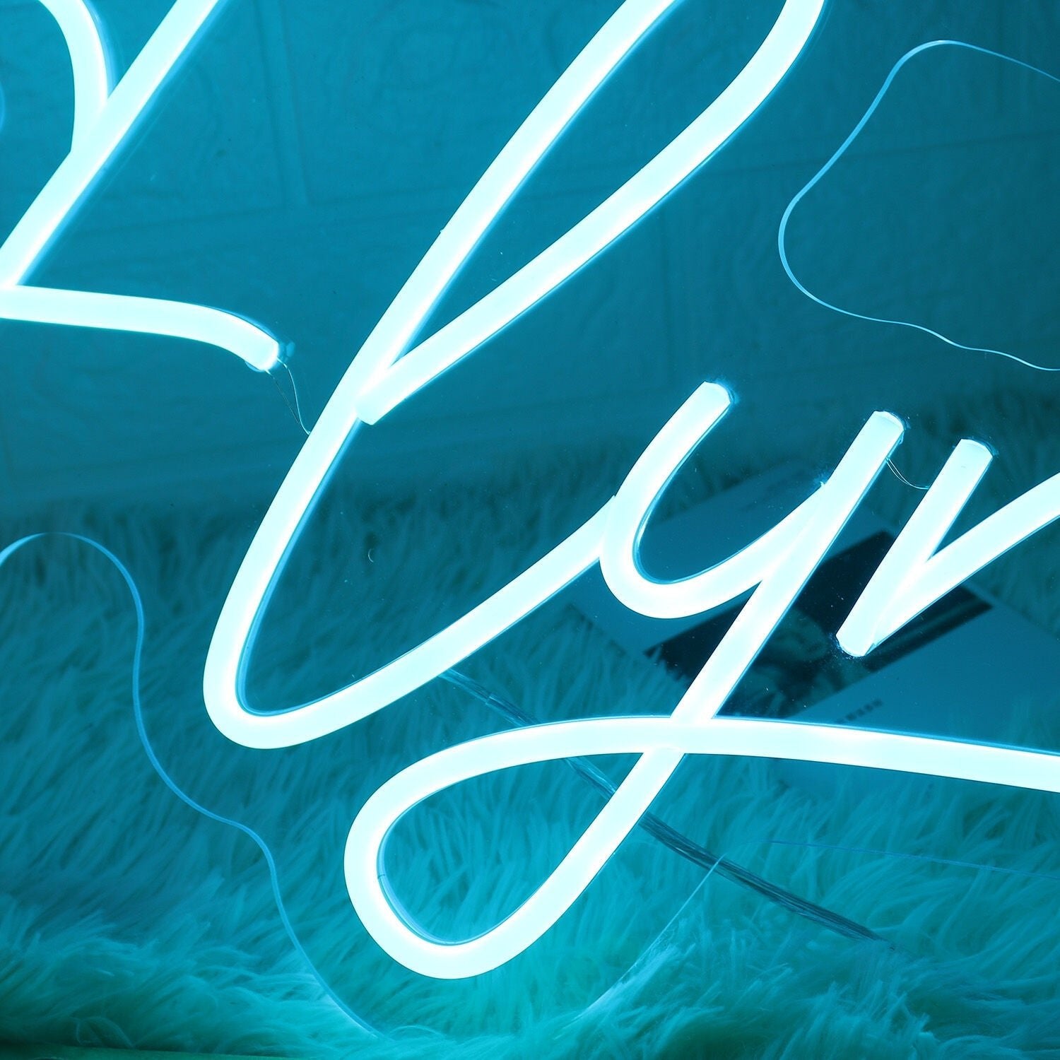 Flynn Blue Led Neon Sign - Shineneon