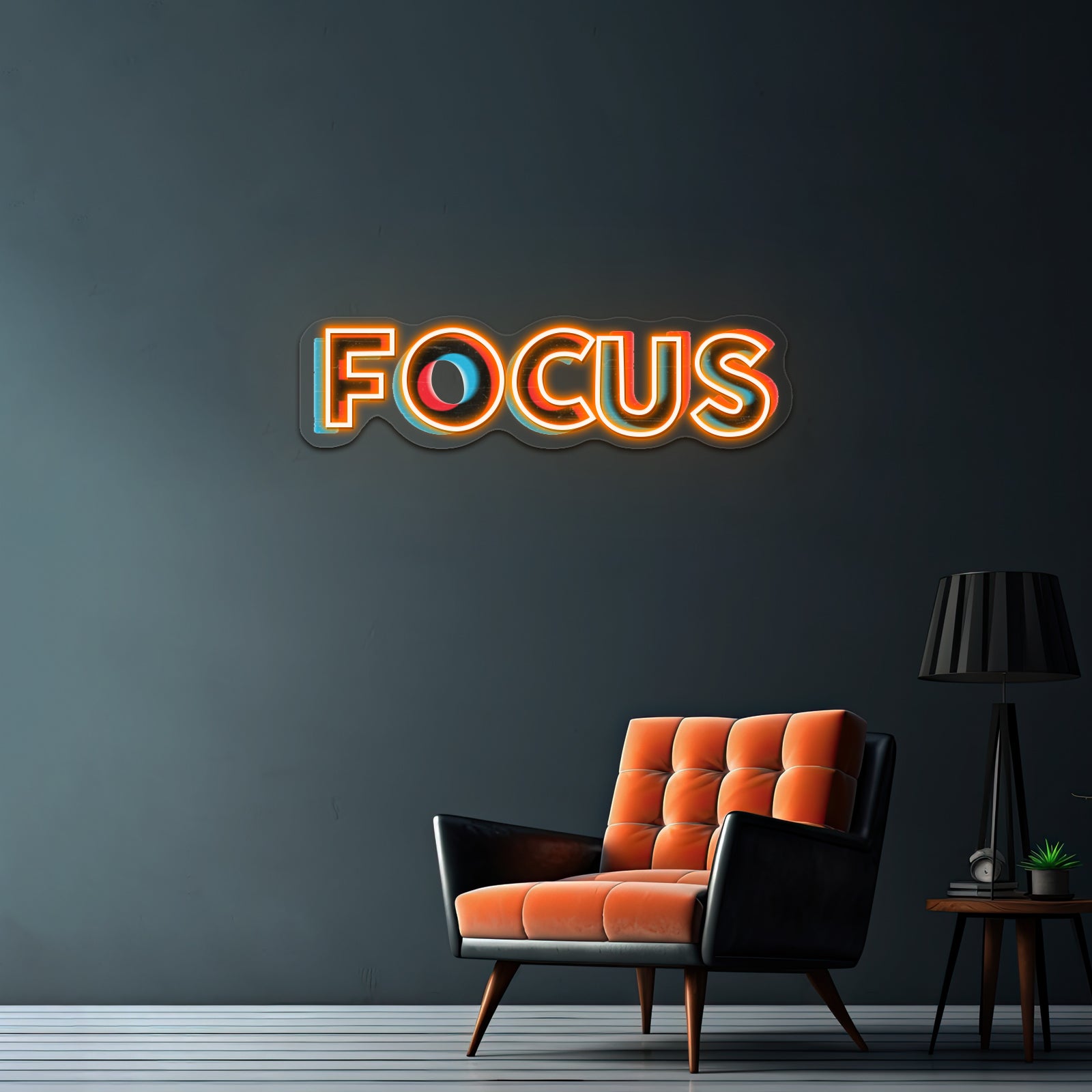 Focus Artwork Personalized Light Up Sign