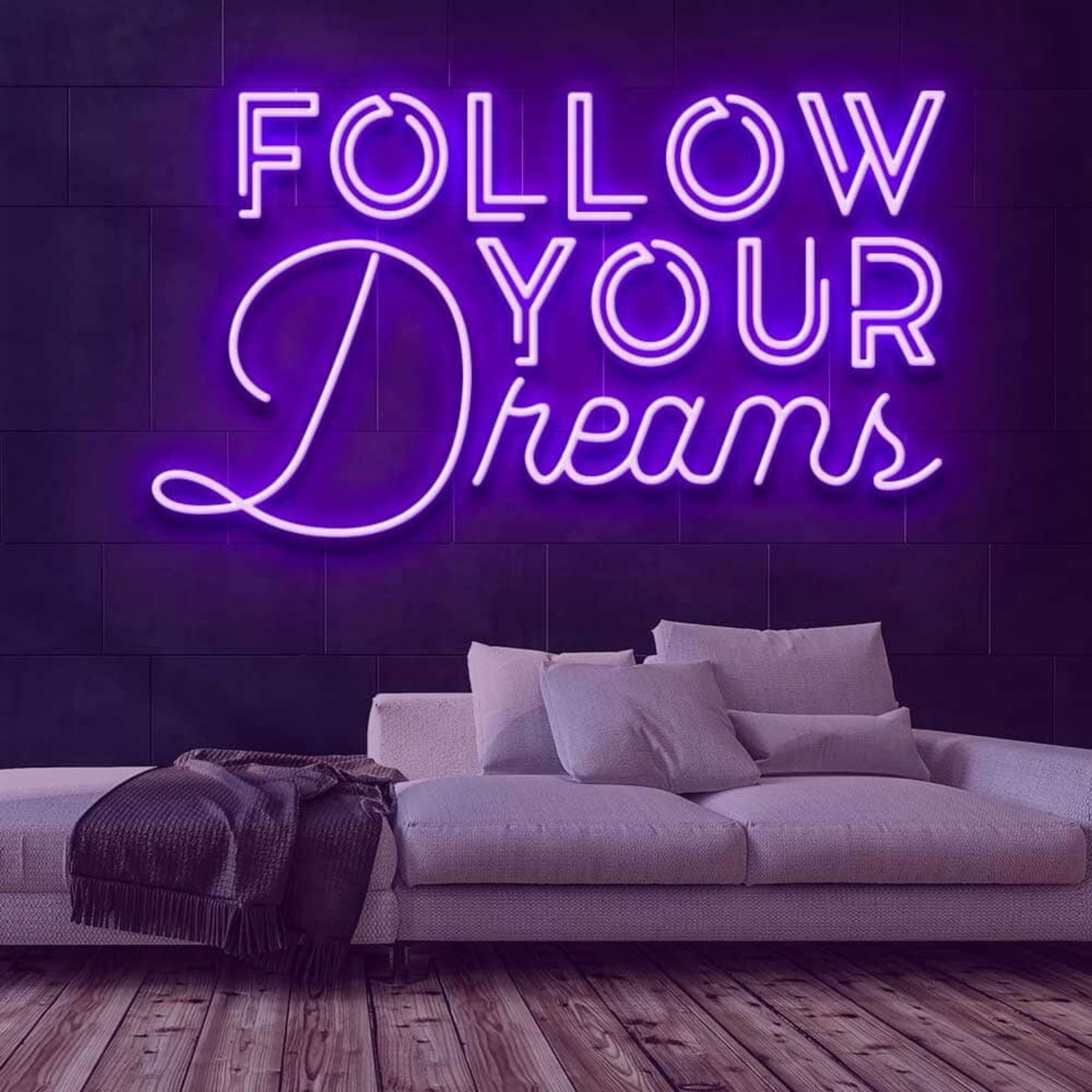 Follow Your Dreams Led Neon Sign - Shineneon