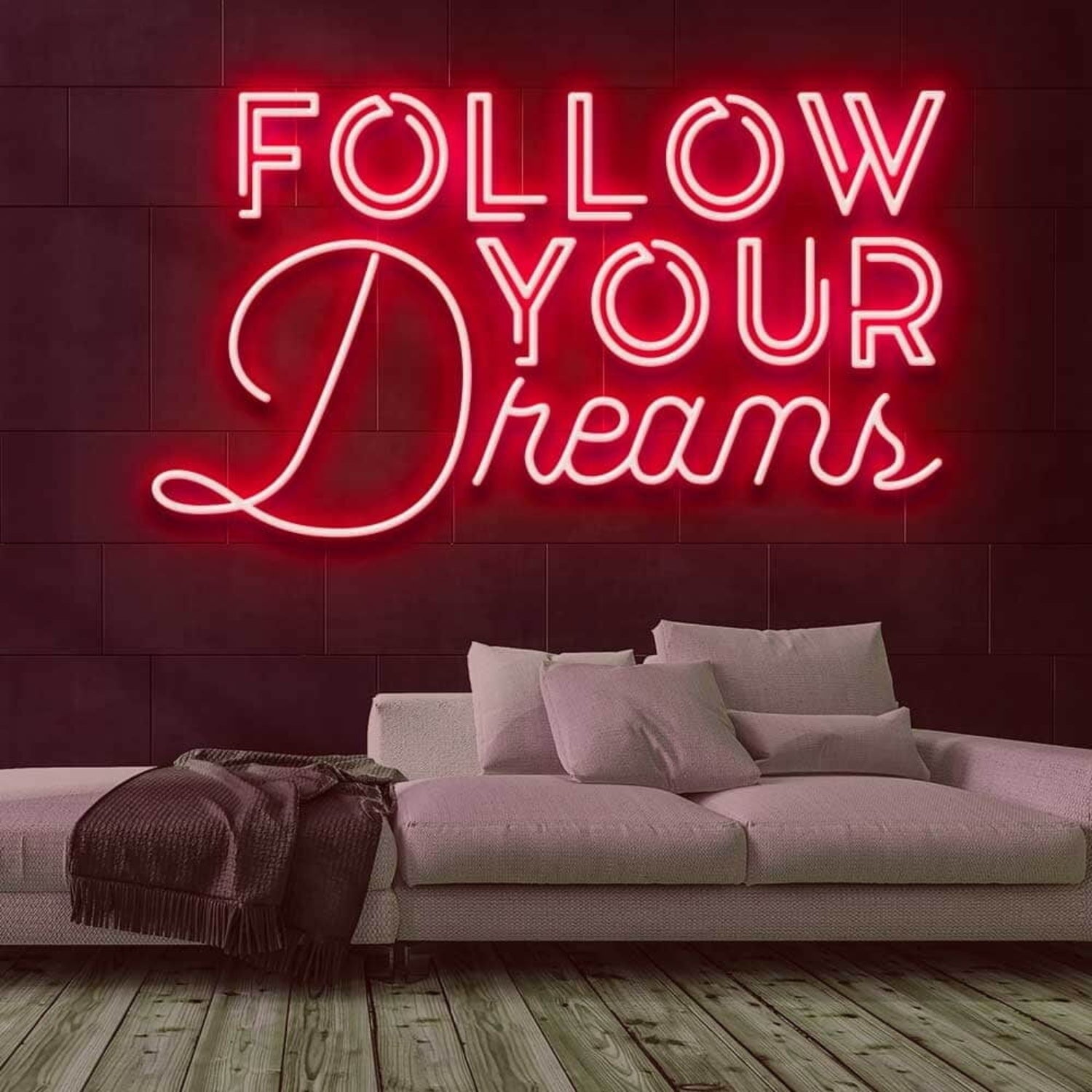 Follow Your Dreams Led Neon Sign - Shineneon