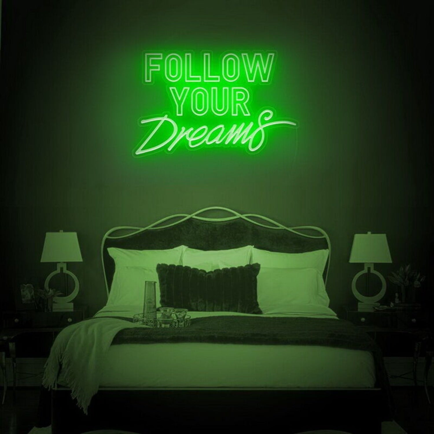 Follow Your Dreams Led Neon Sign Finspirational Spaces - Shineneon