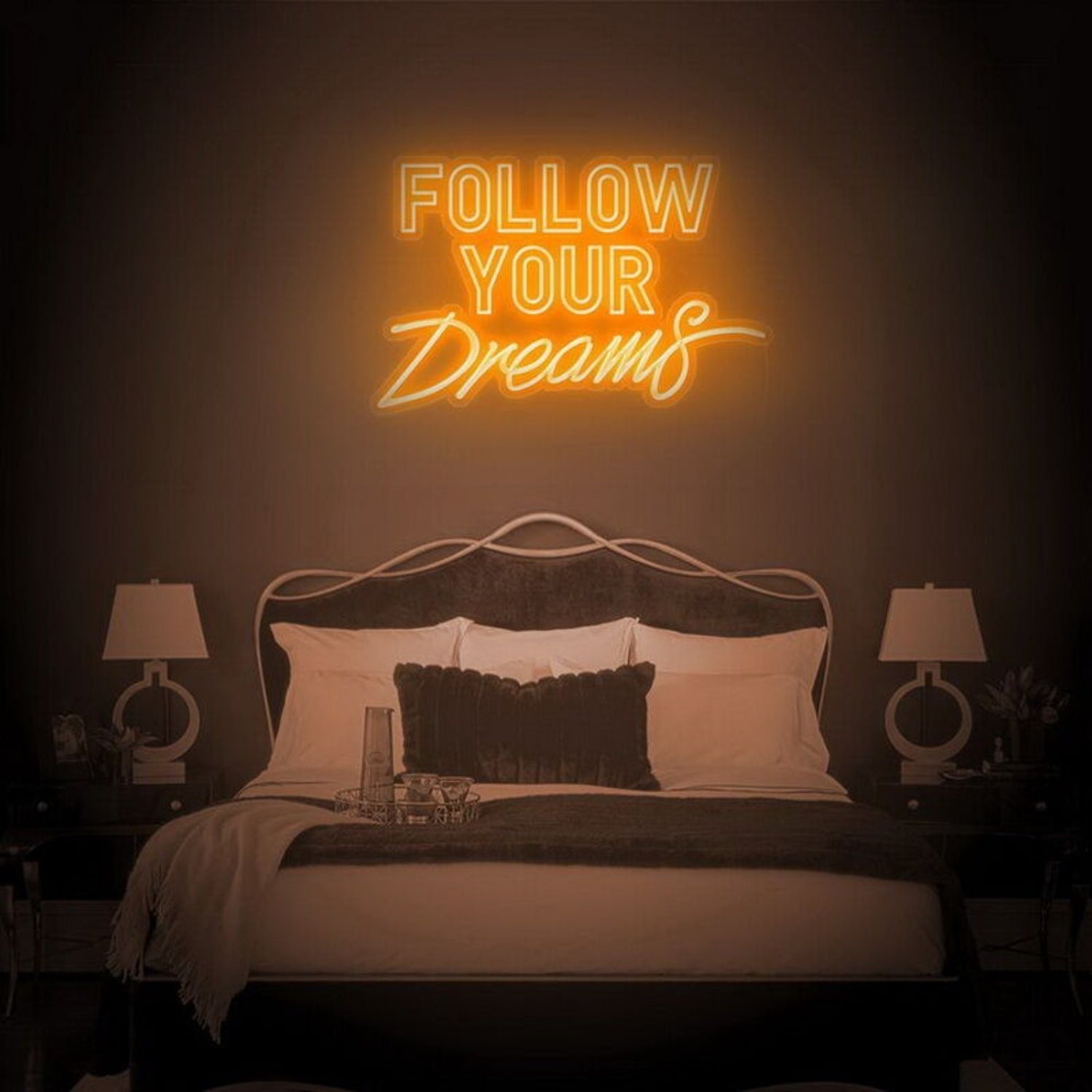 Follow Your Dreams Led Neon Sign Finspirational Spaces - Shineneon