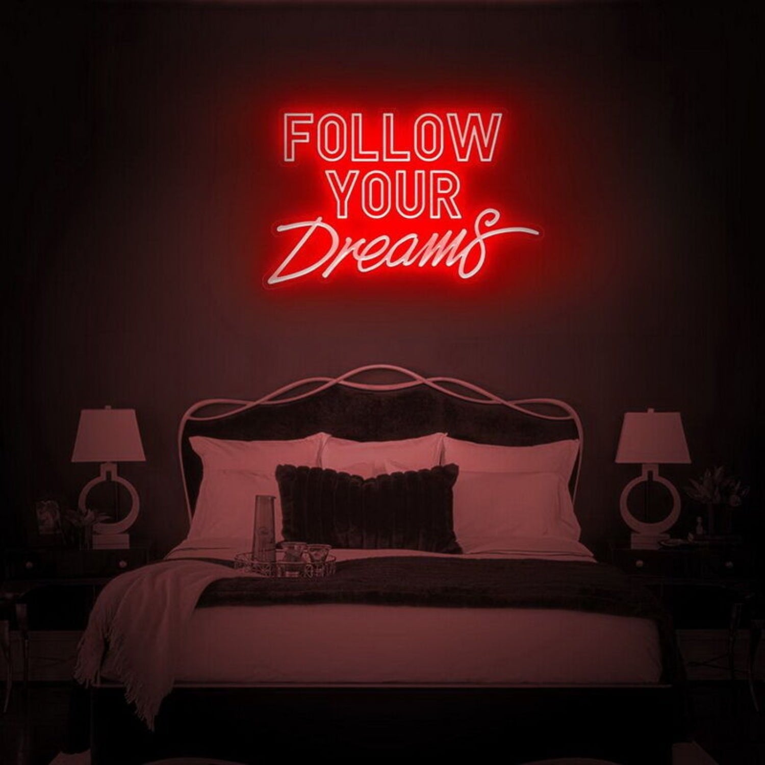 Follow Your Dreams Led Neon Sign Finspirational Spaces - Shineneon