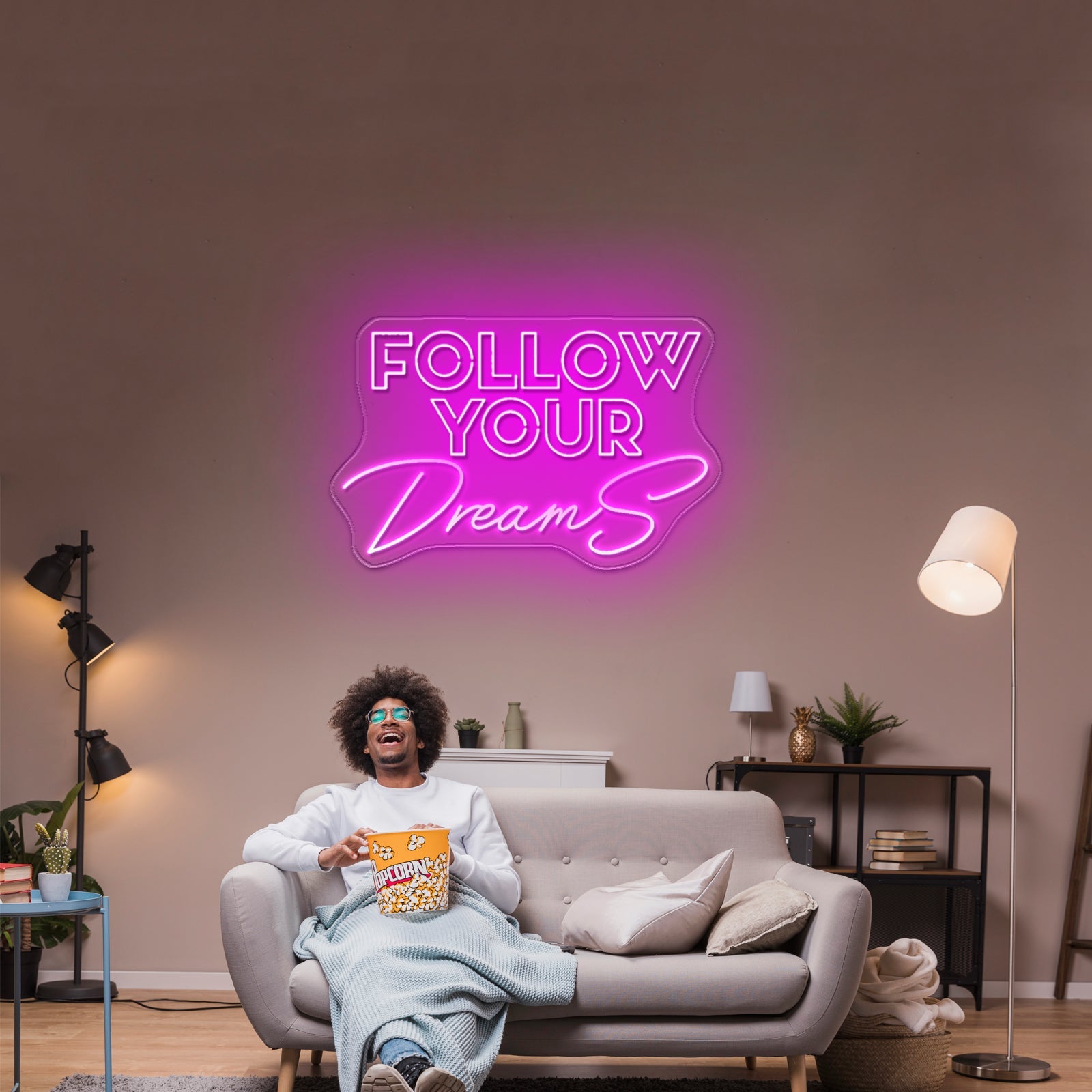 Follow Your Dreams Personalized Neon Signs - Shineneon