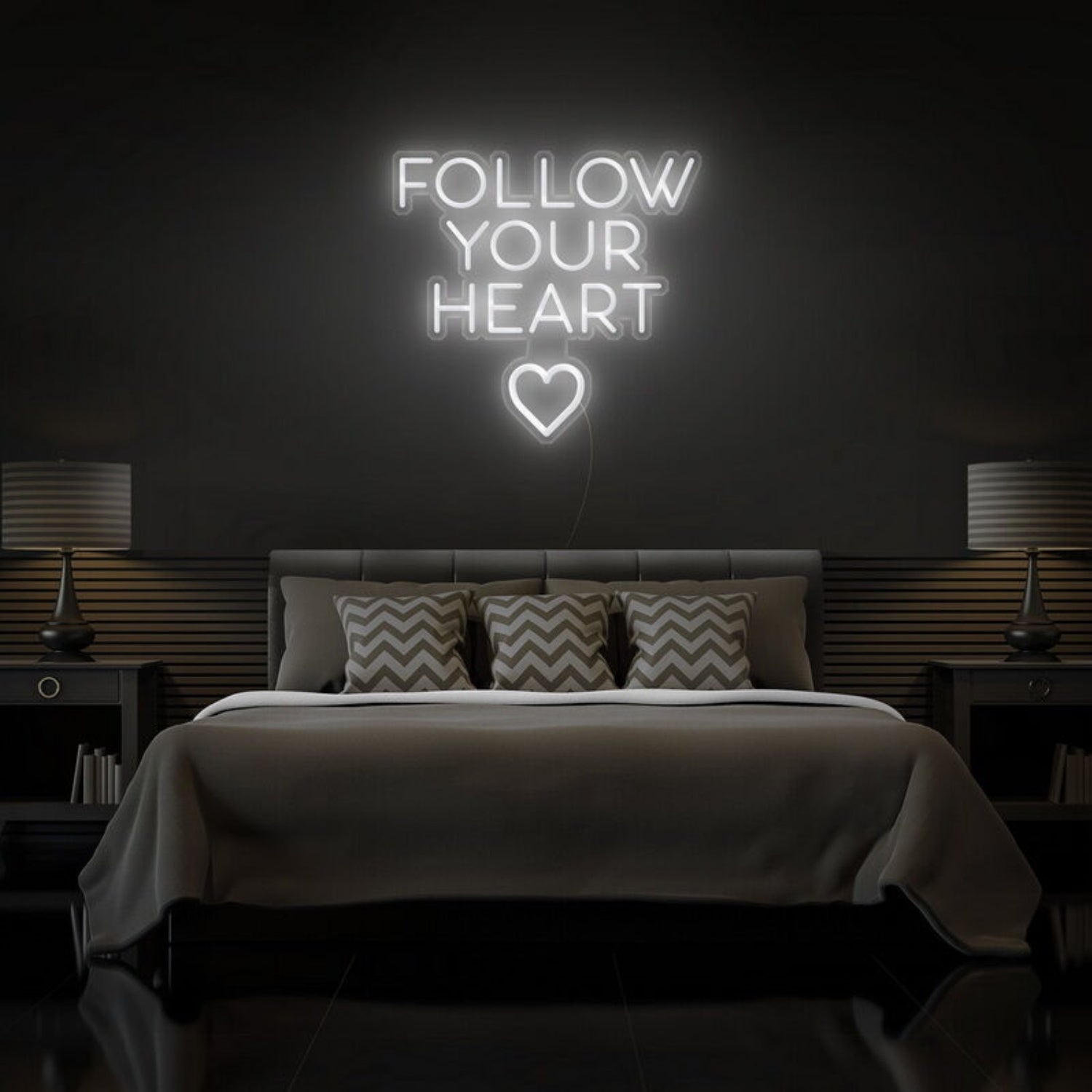 Follow Your Heart Neon Sign For Romantic | Shineneon