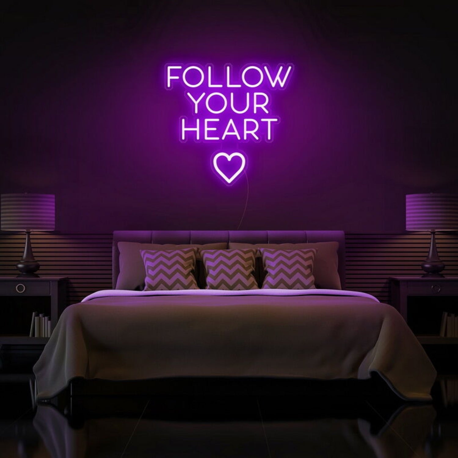 Follow Your Heart Neon Sign For Romantic | Shineneon