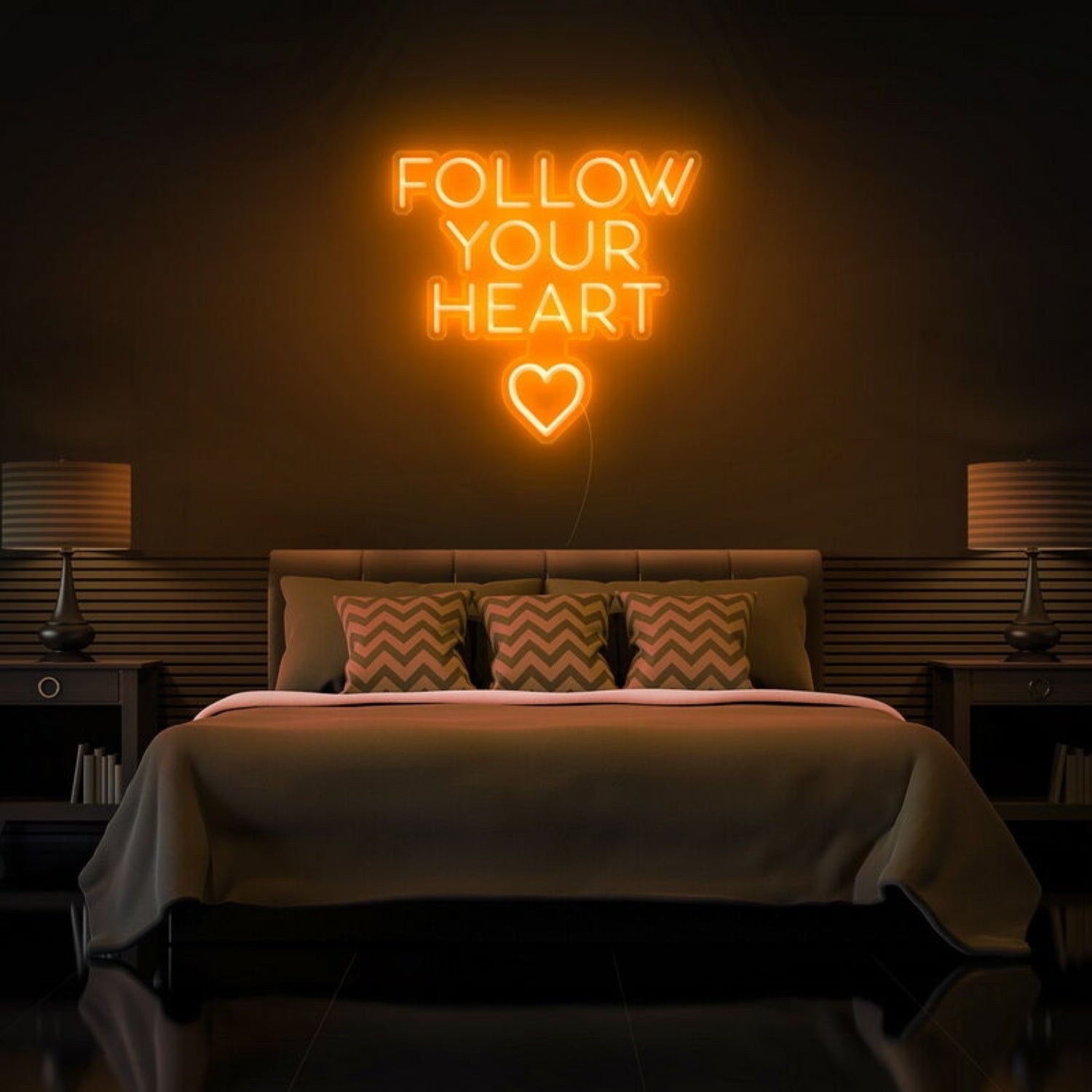 Follow Your Heart Neon Sign For Romantic | Shineneon