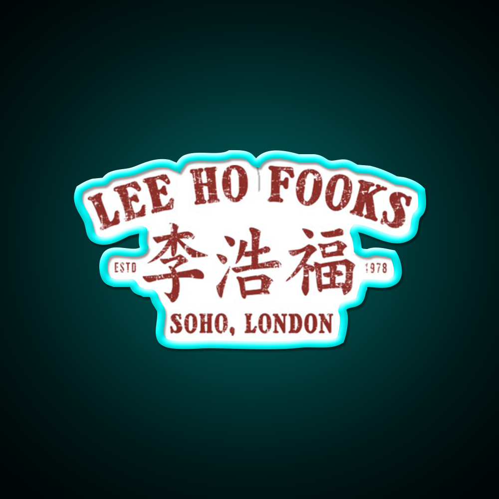 Food Chines Resto Vintage Asian Cultural Led Neon Sign Rgb Color