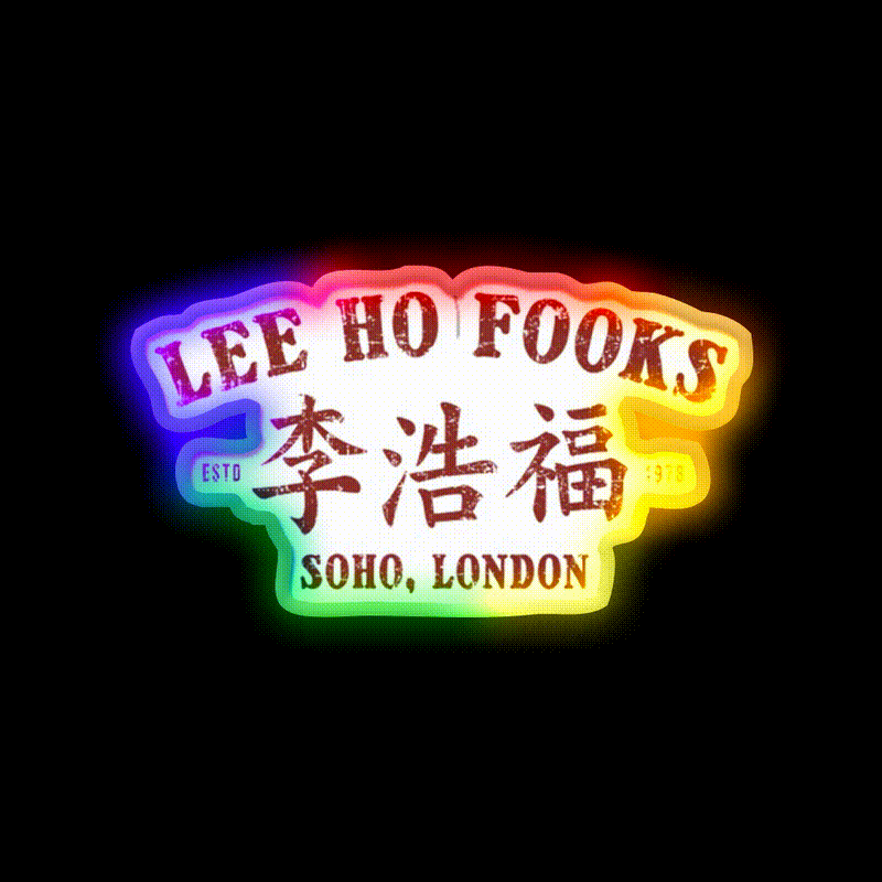 Food Chines Resto Vintage Asian Cultural Led Neon Sign Rgb Color